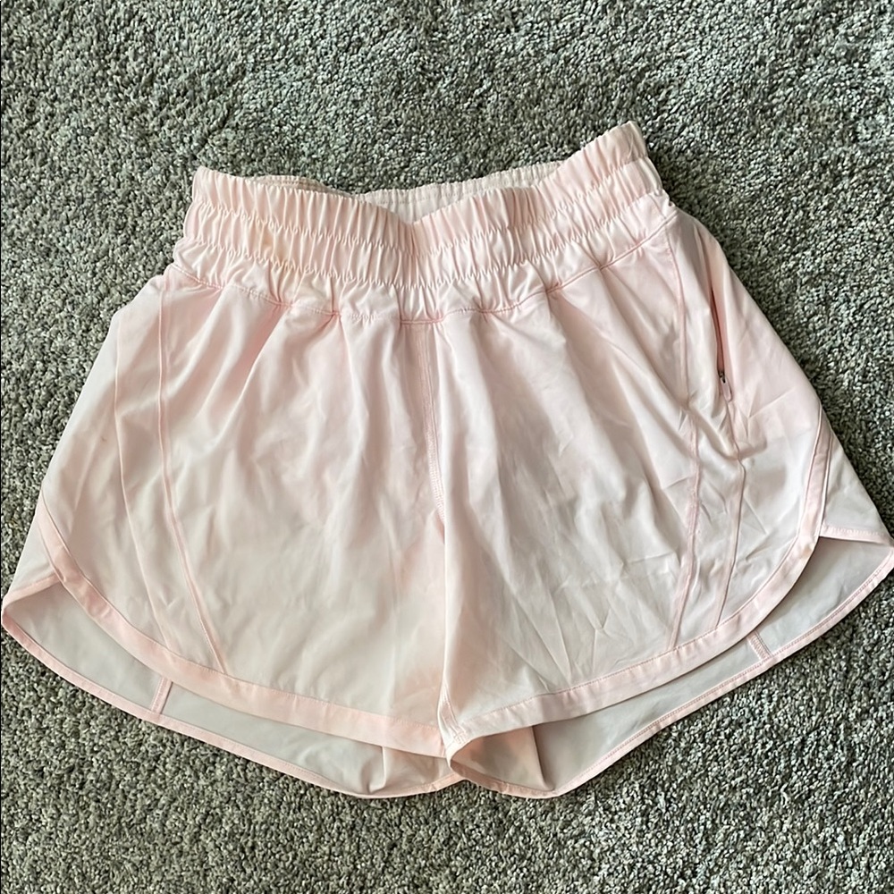 Lululemon Athletica Pink Athletic Shorts